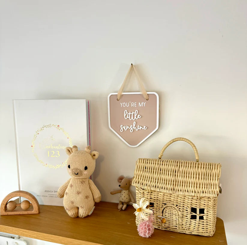 Decor Wall Banner - You're my little Sunshine