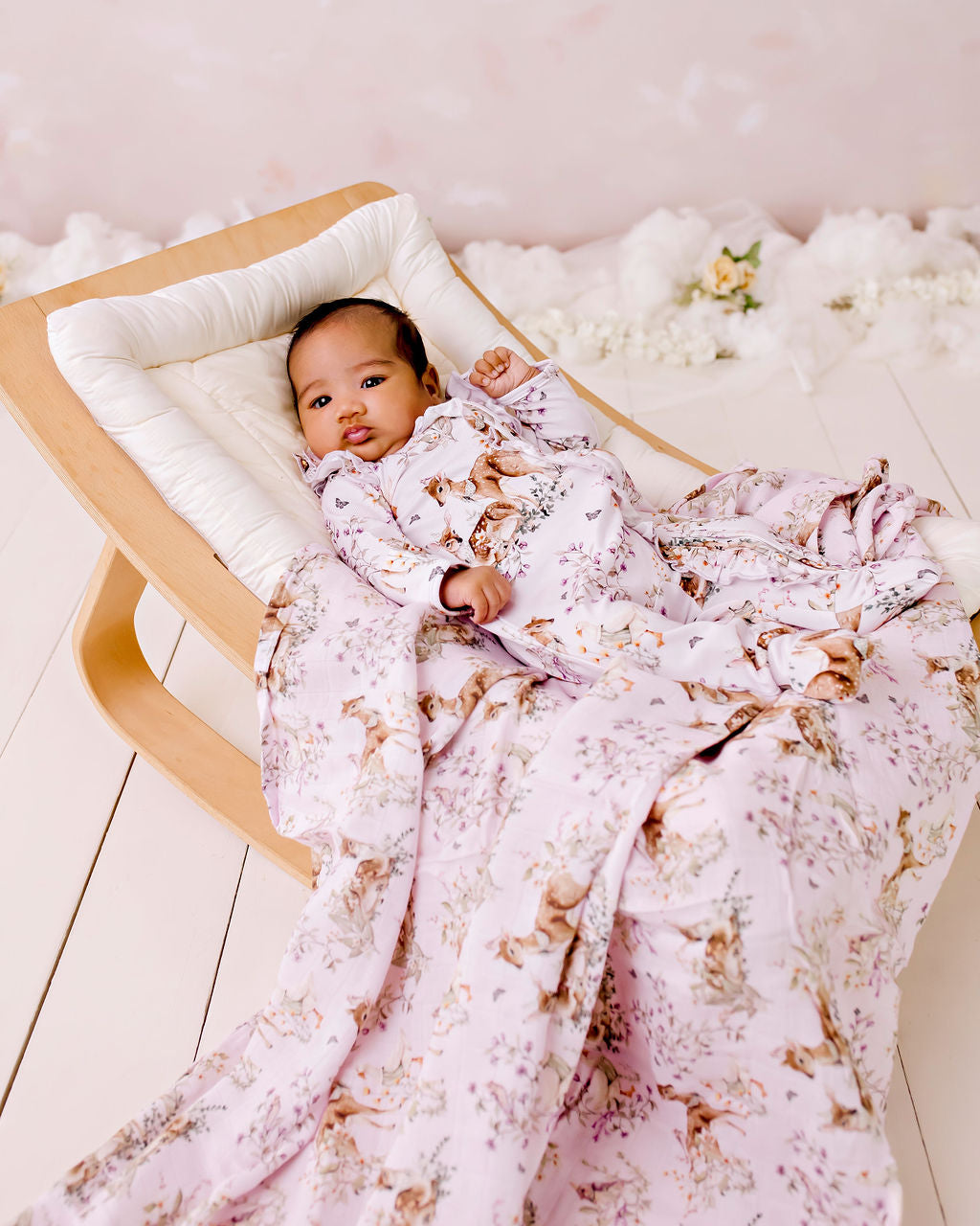 Enchanted Forest - Organic Muslin Swaddle