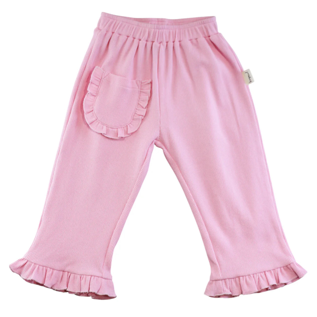 Candy Waffle Frill Pant