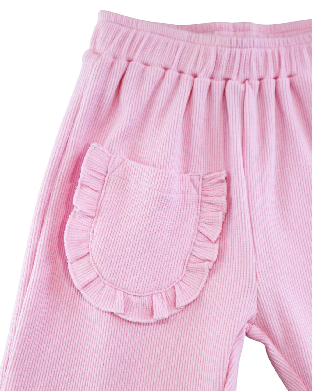 Candy Waffle Frill Pant