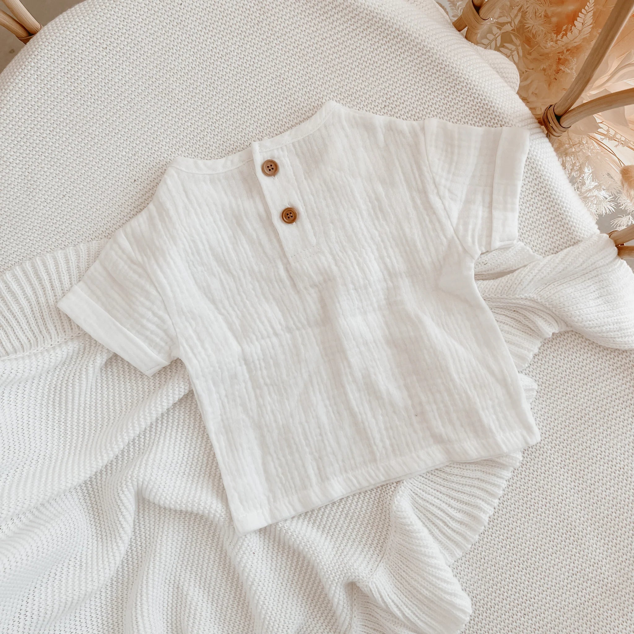 Vanilla Muslin Tee