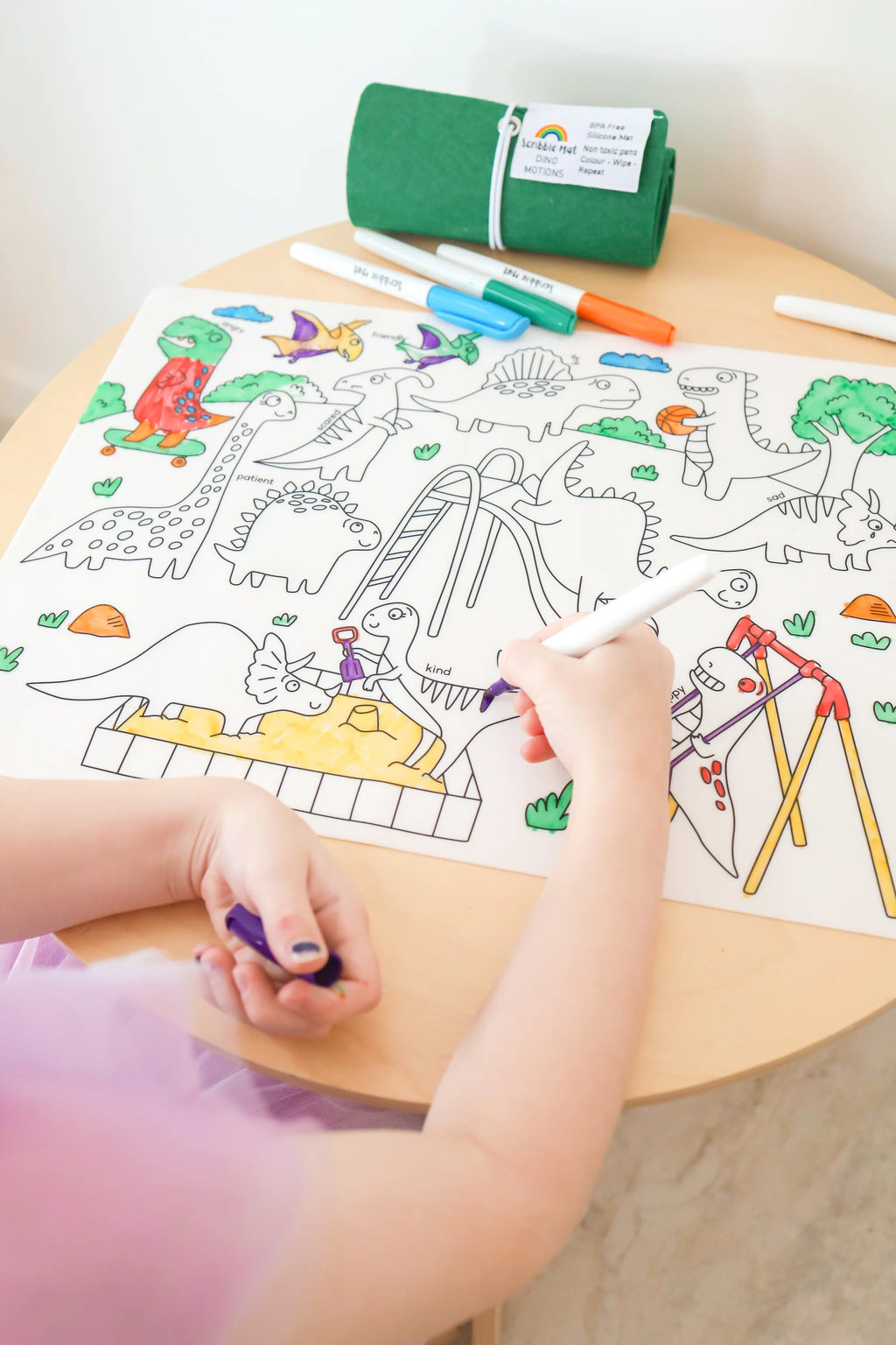 PREORDER Dino Motions Scribble Mat