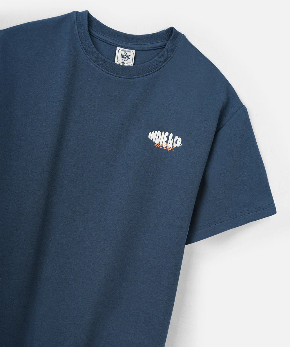 The Lenox Tee - Petrol