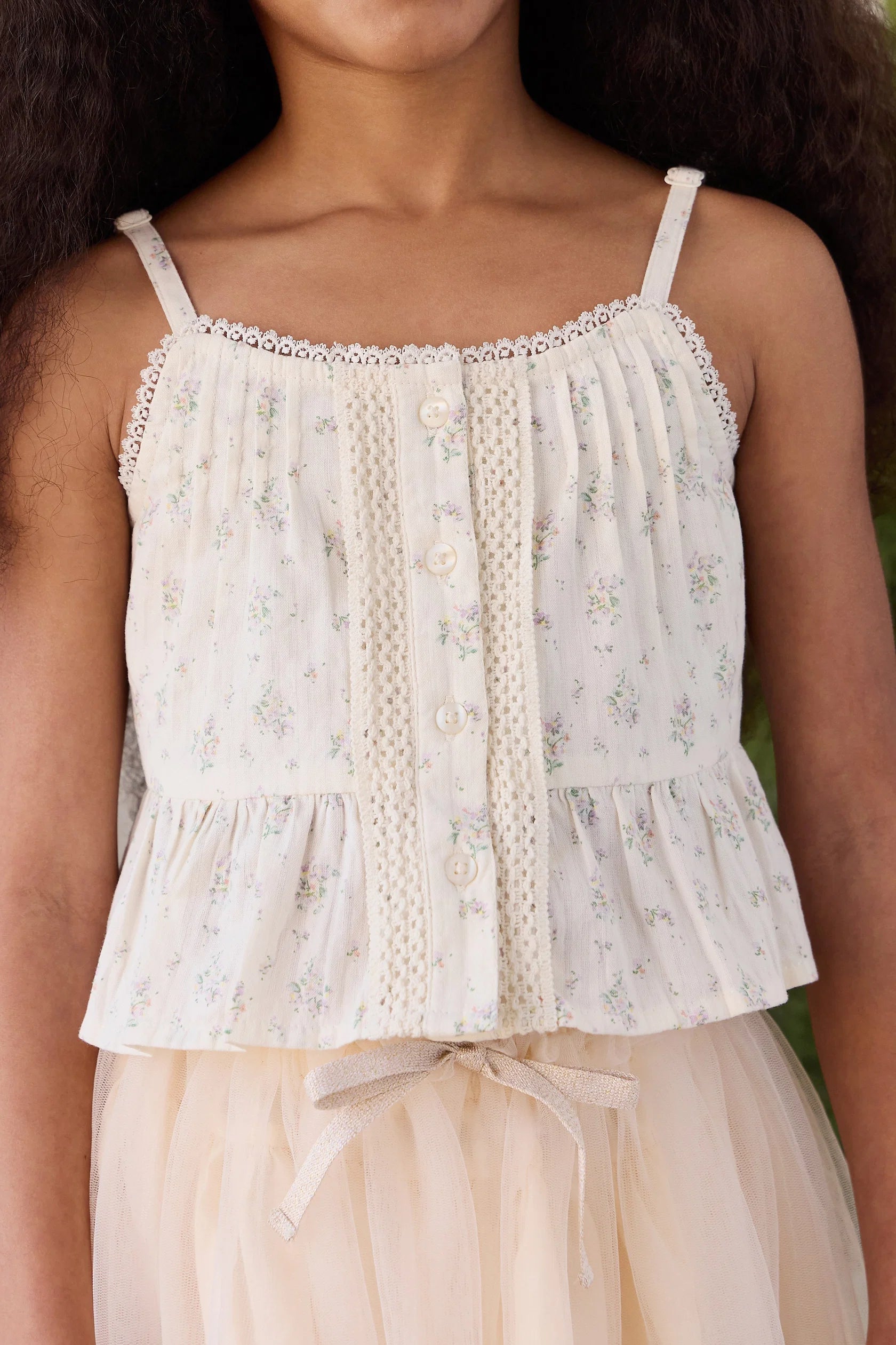 Organic Cotton Miley Top - Justine Orchid