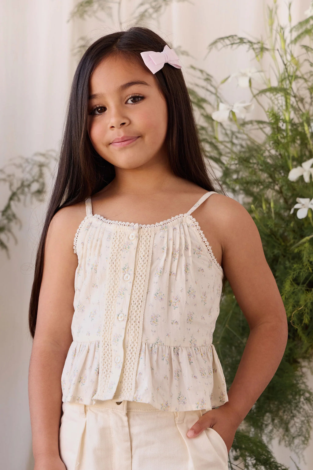 Organic Cotton Miley Top - Justine Orchid
