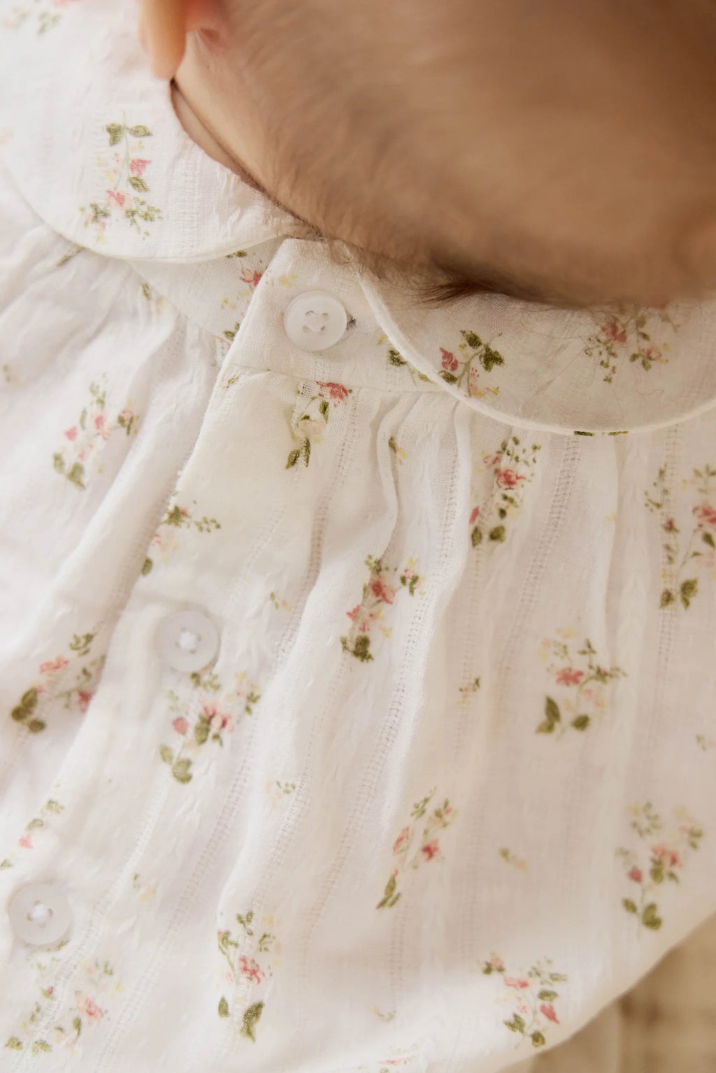 Organic Cotton Brynlee Playsuit - Josepha Egret