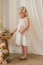 Organic Cotton Saylor Dress - Josepha Egret