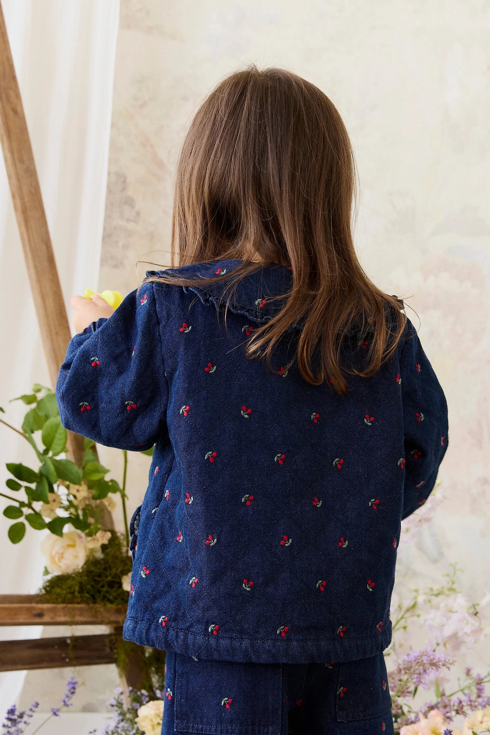 Amandine Jacket - Cerise Denim