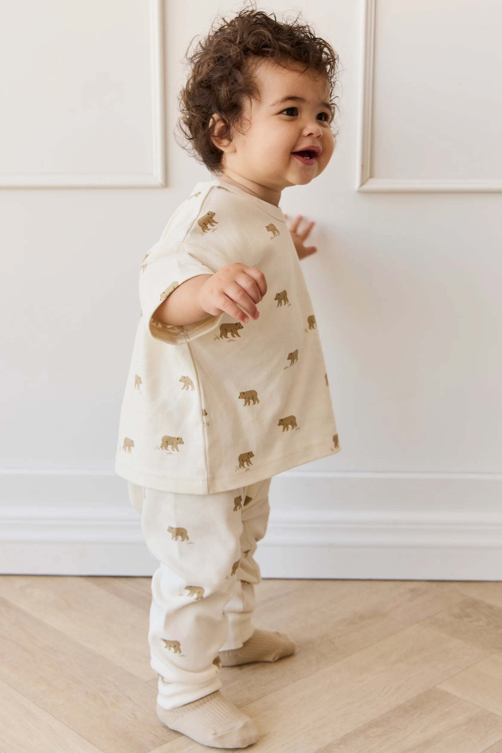Pima Cotton Wesley Tee - Cub Walk Samoyed