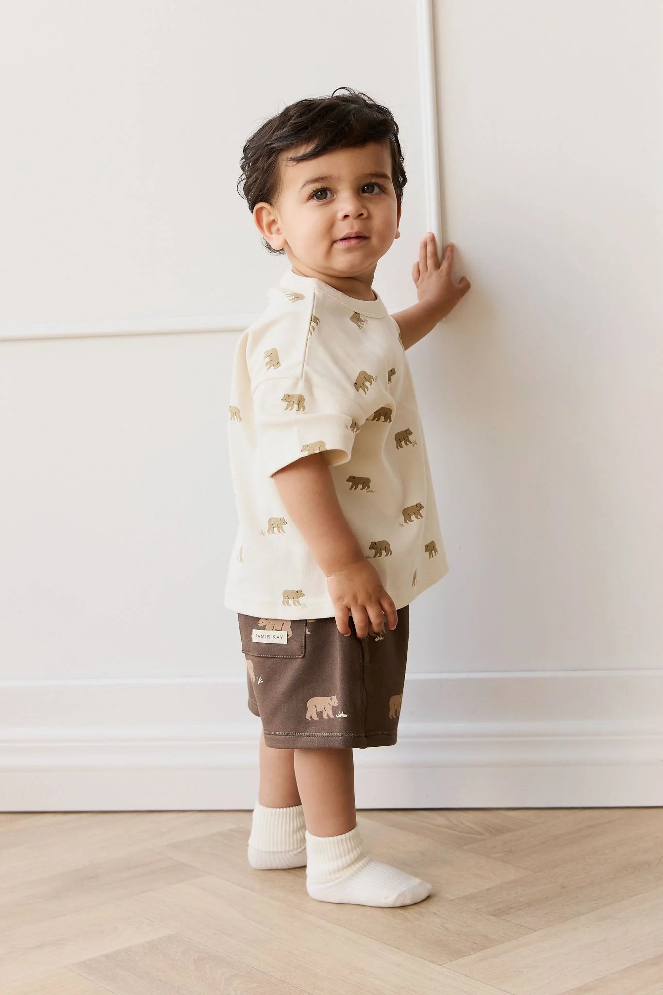 Pima Cotton Wesley Tee - Cub Walk Samoyed