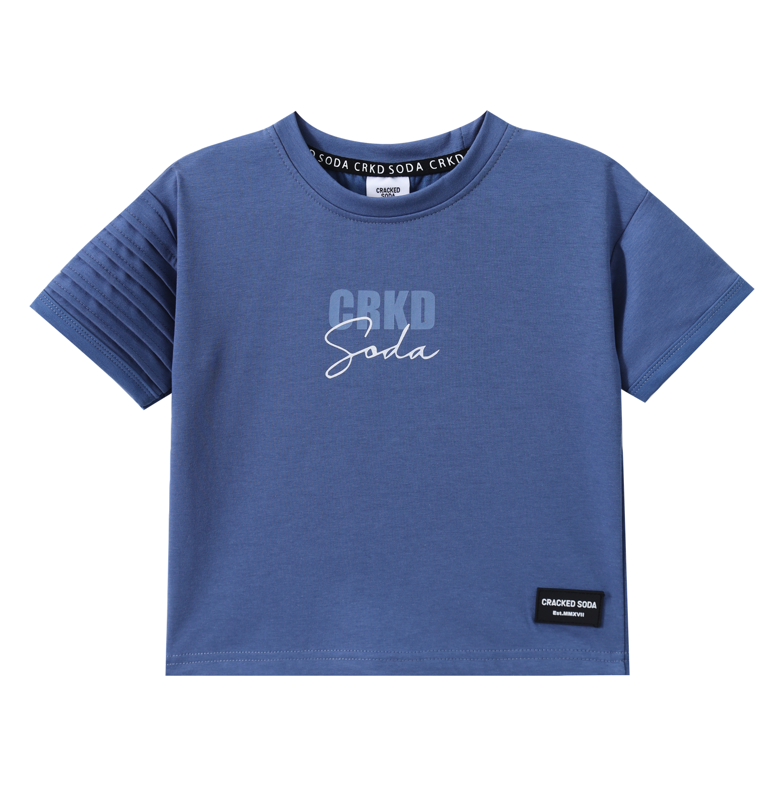 Jameson CRKD Soda Tee Denim Blue