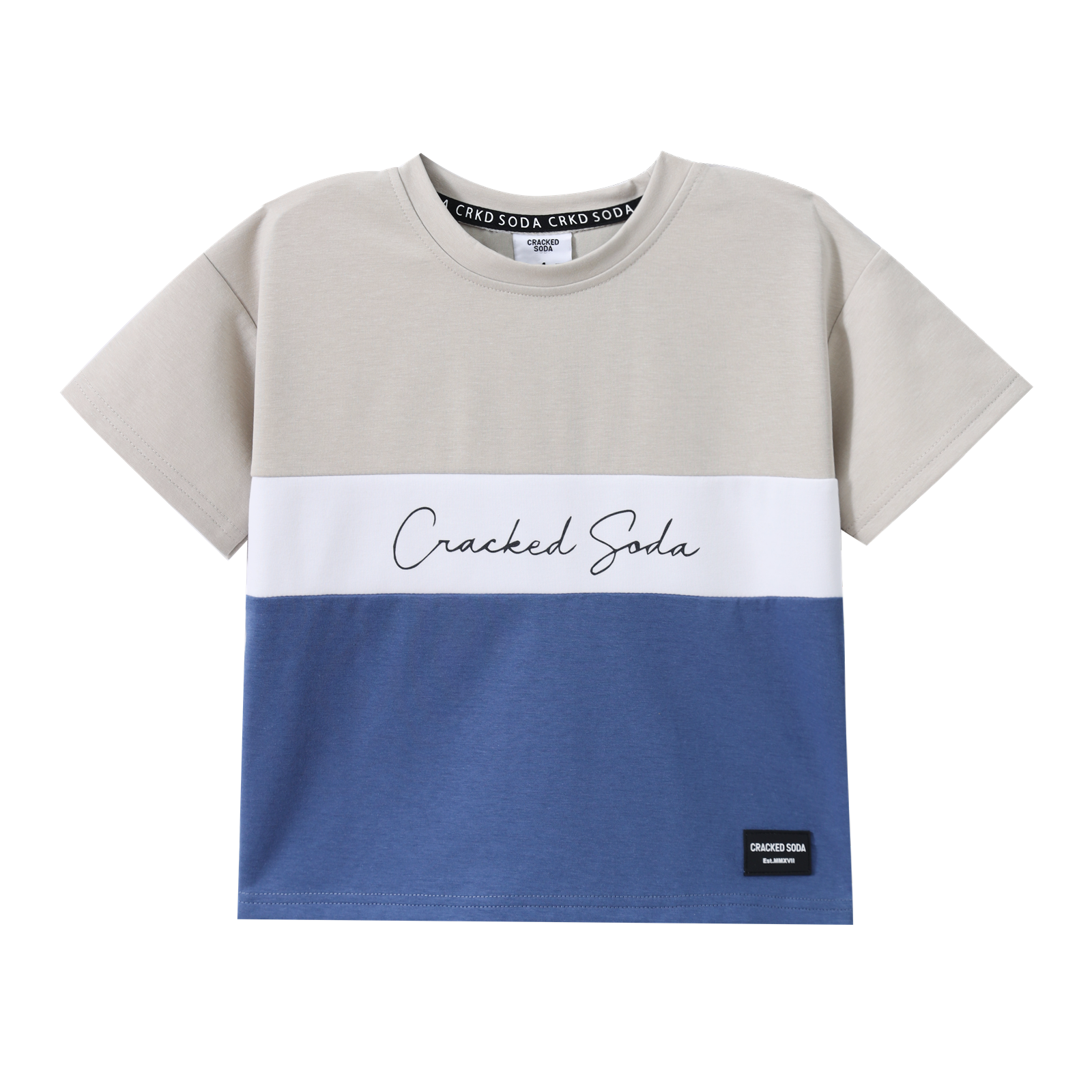 Jameson Multi Tee Denim Blue