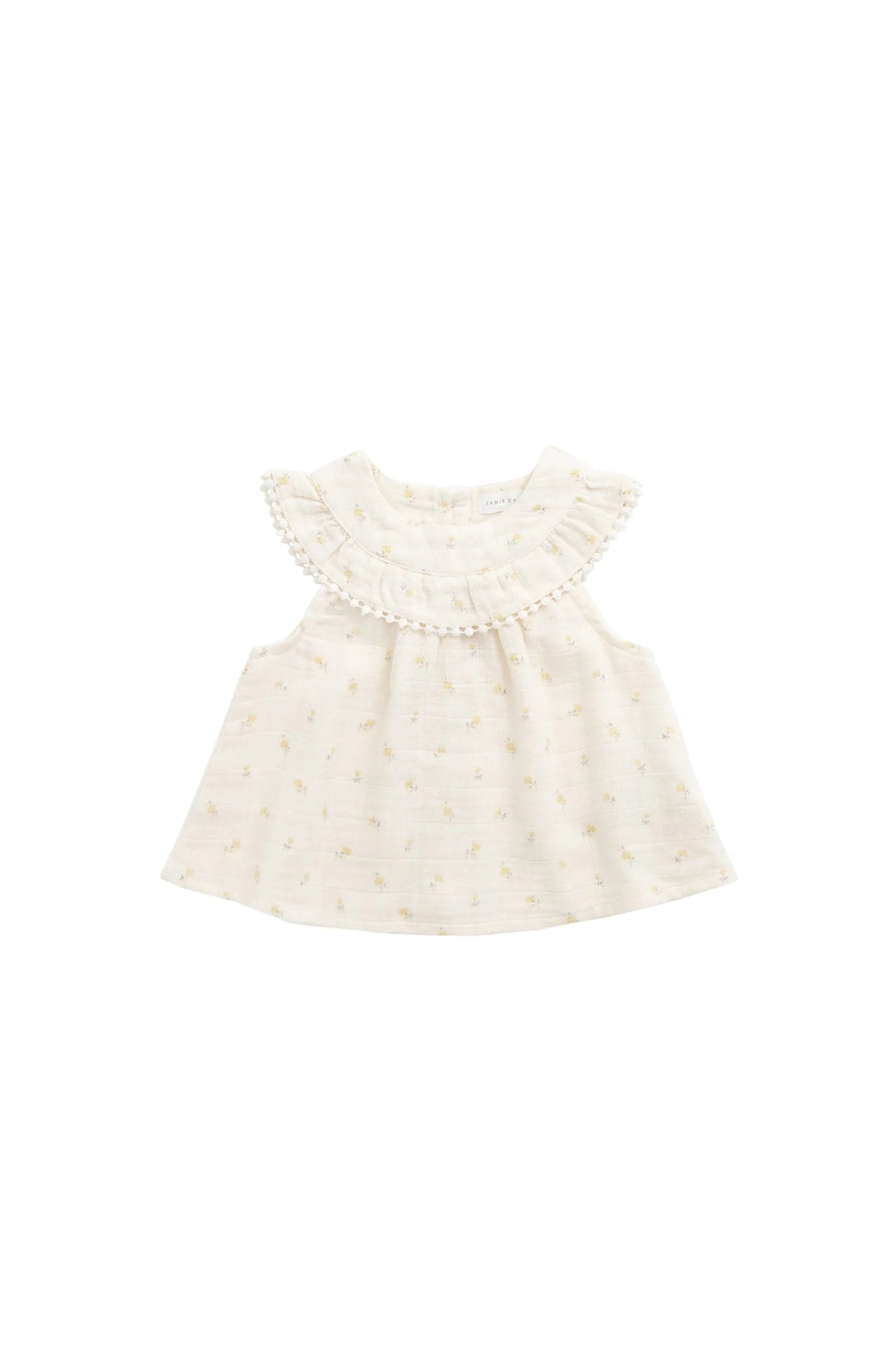Organic Cotton Muslin Annalise Top - Vintage Ditsy
