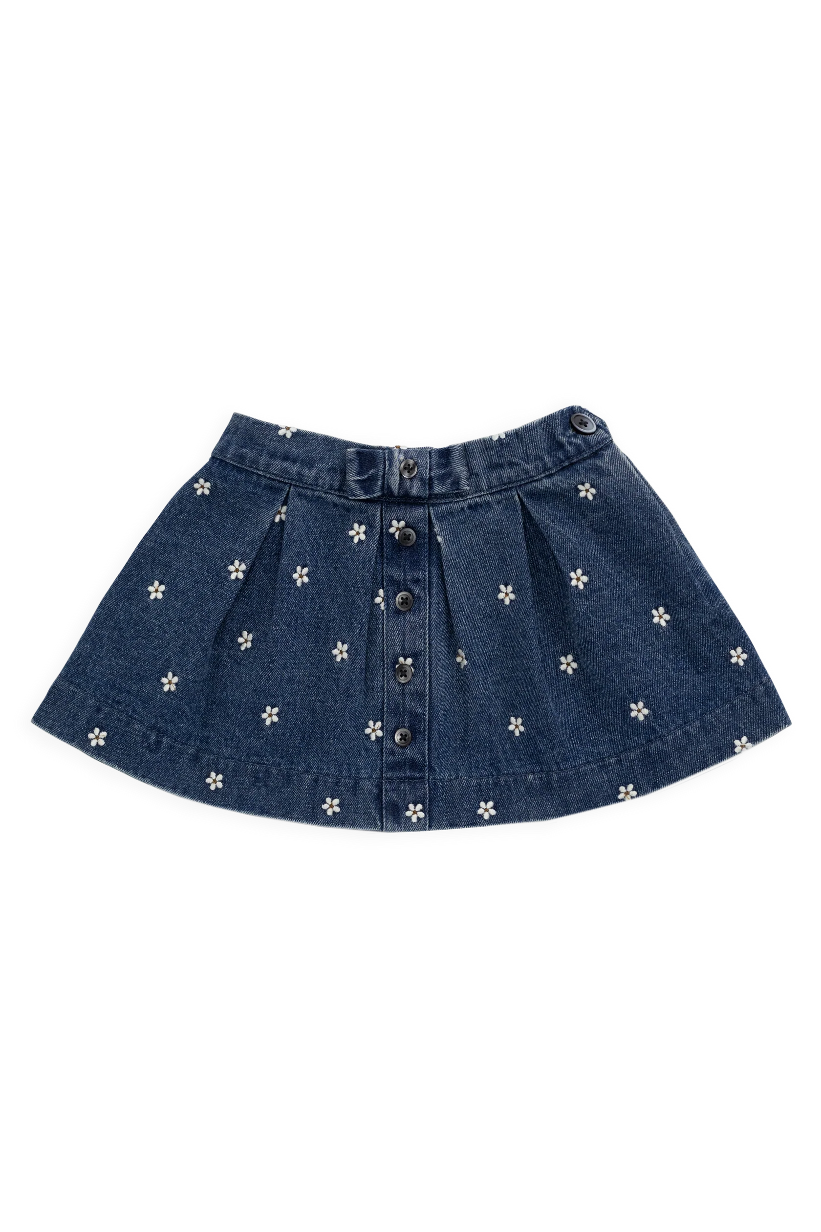 Etta Skirt - Josie Floral Denim