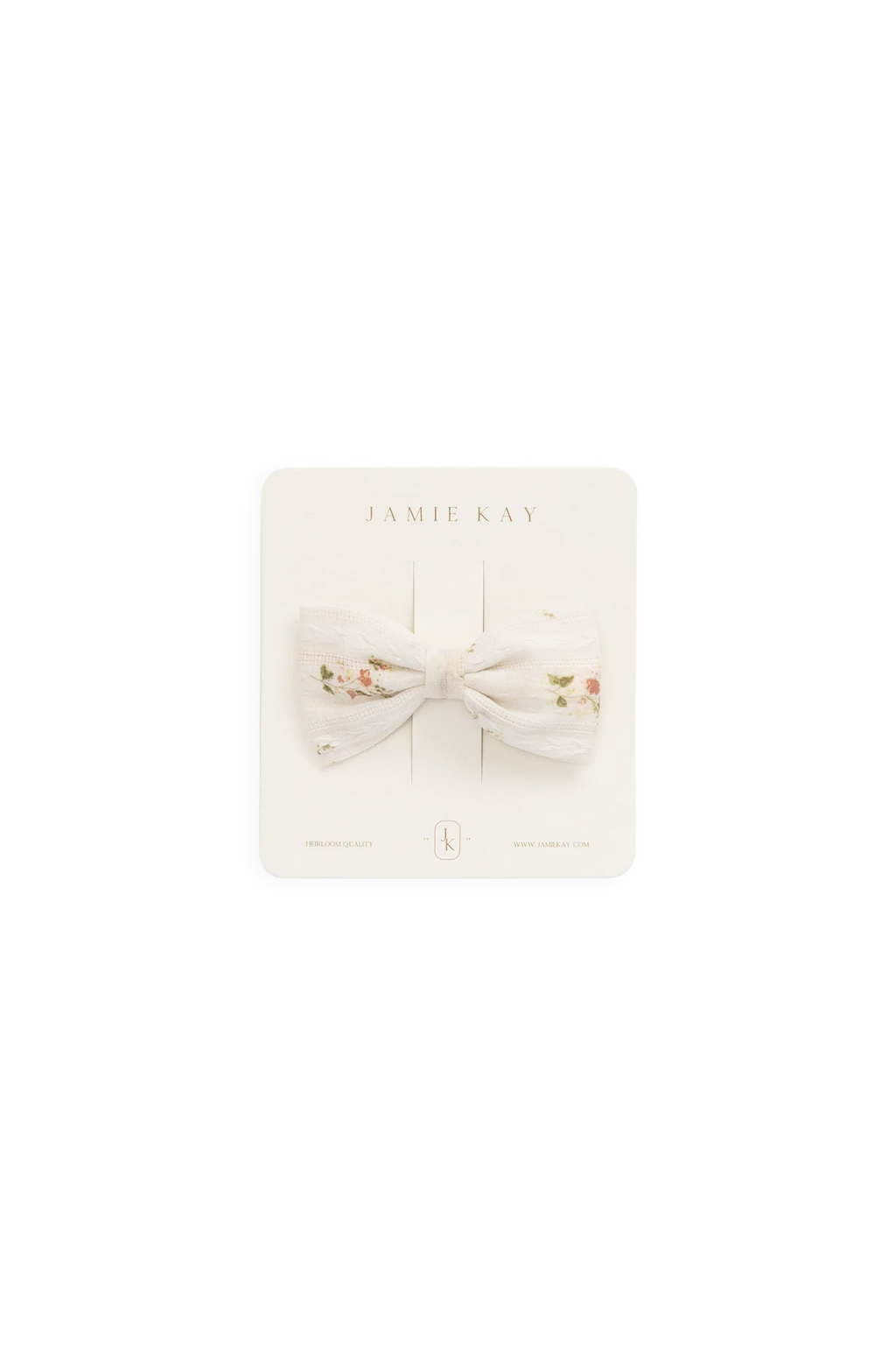 Organic Cotton Desiree Bow - Josepha Egret