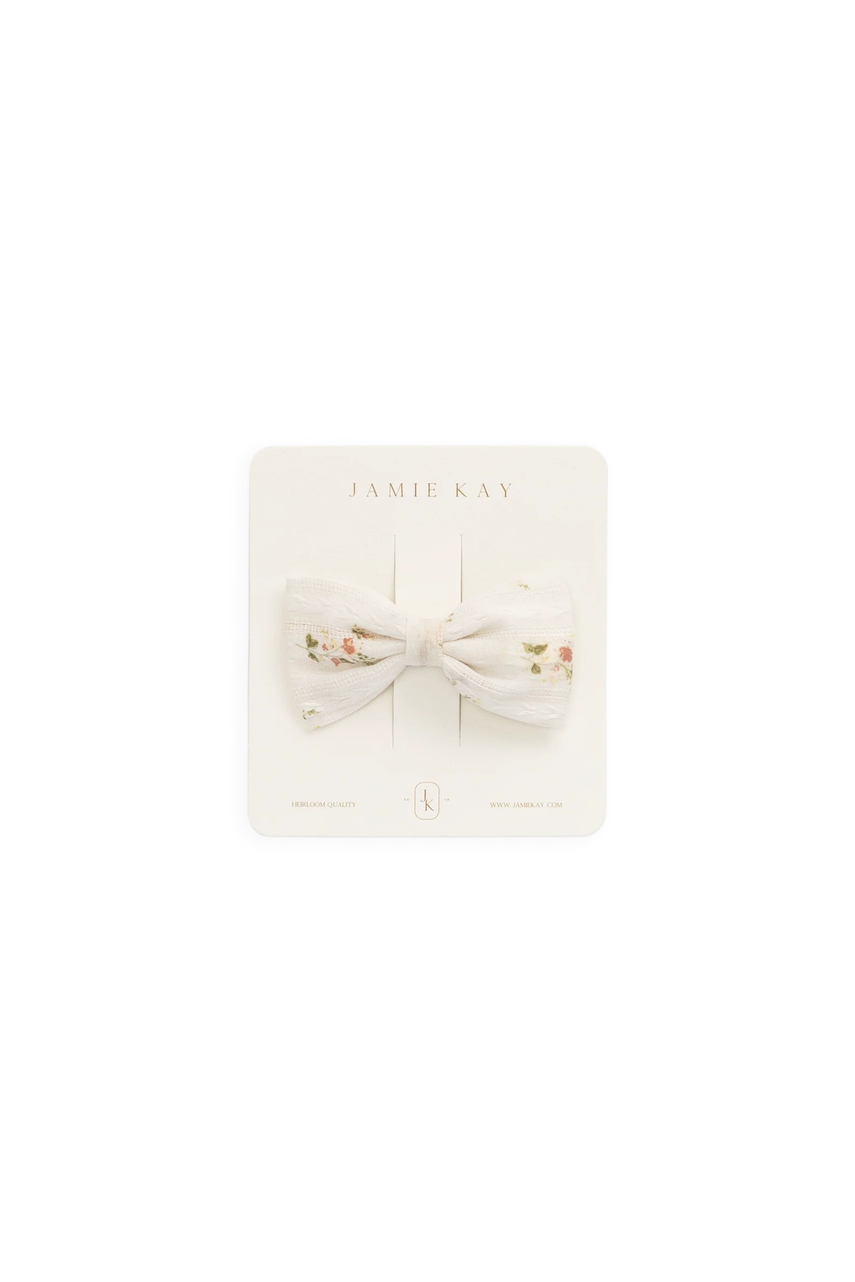 Organic Cotton Desiree Bow - Josepha Egret