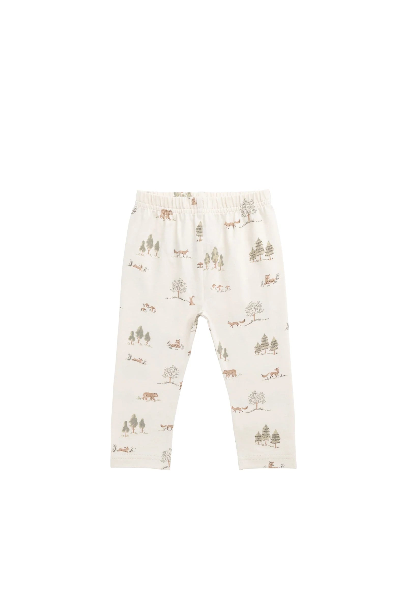 Organic Cotton Everyday Legging - Pine Forest Friends