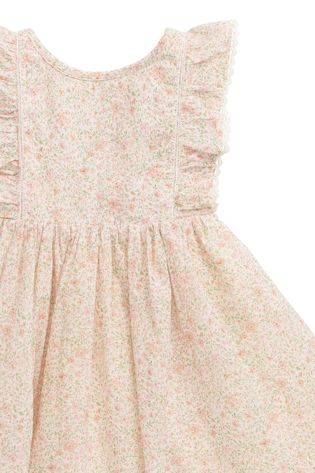 Organic Cotton Helene Dress - Flora Pink