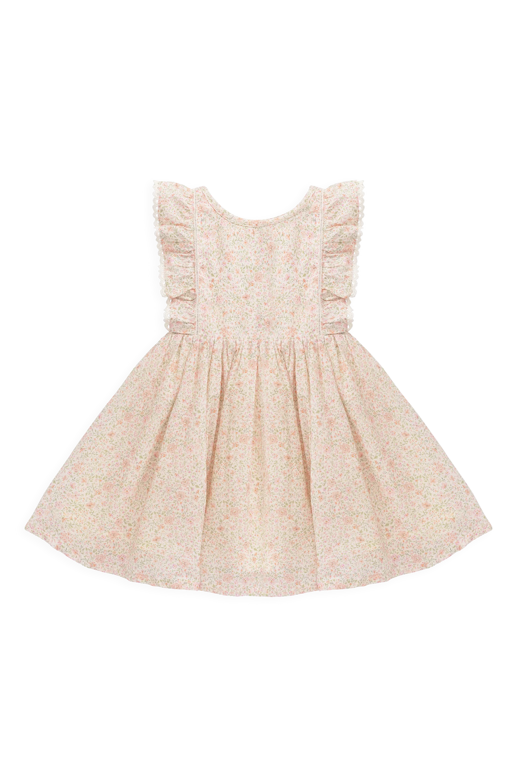 Organic Cotton Helene Dress - Flora Pink