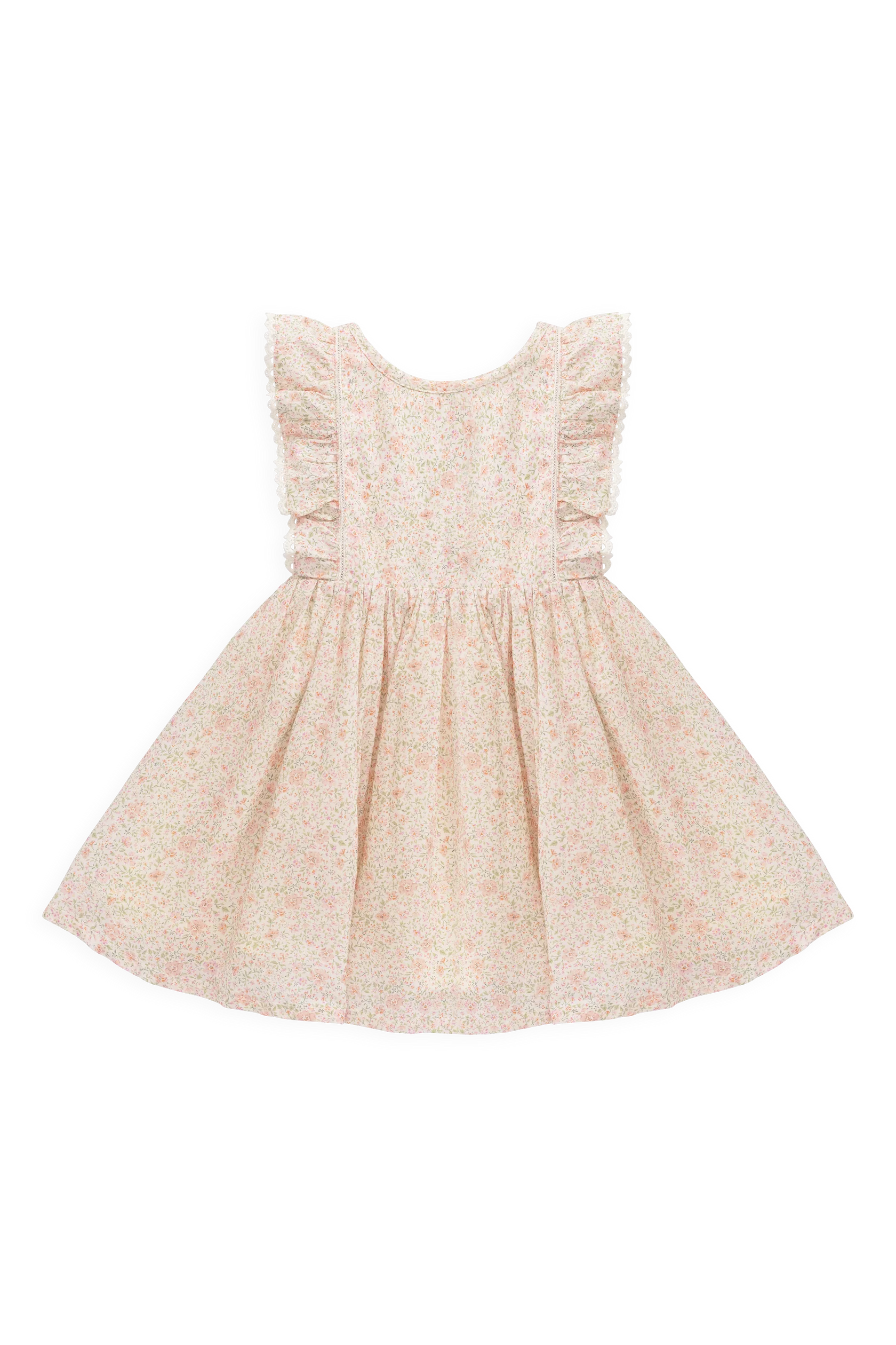 Organic Cotton Helene Dress - Flora Pink