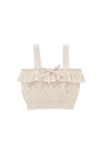 Melanie Top - Light Oatmeal Marle