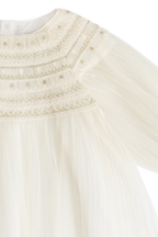 Lydie Tulle Dress - Snow Angel