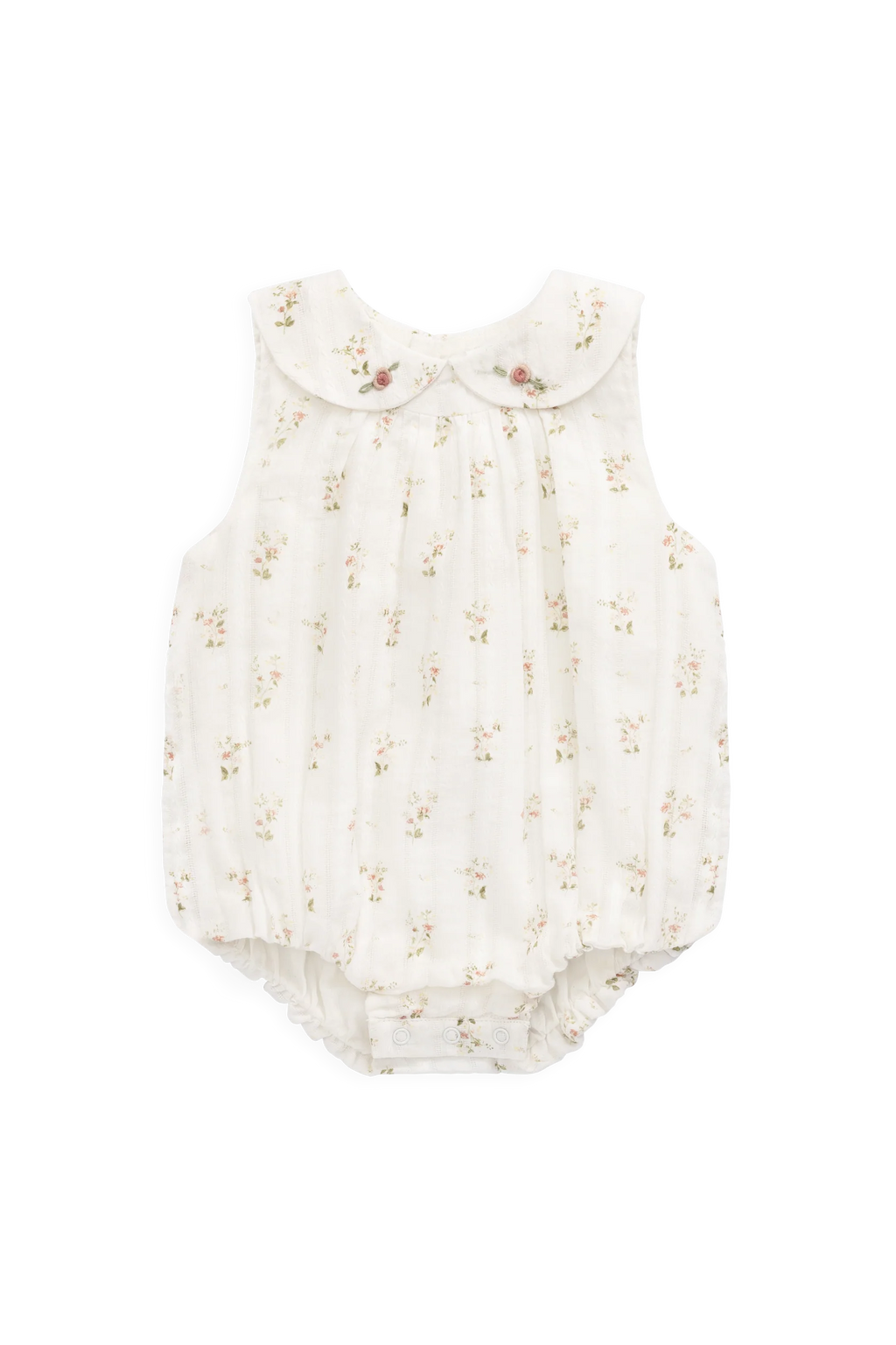Organic Cotton Brynlee Playsuit - Josepha Egret