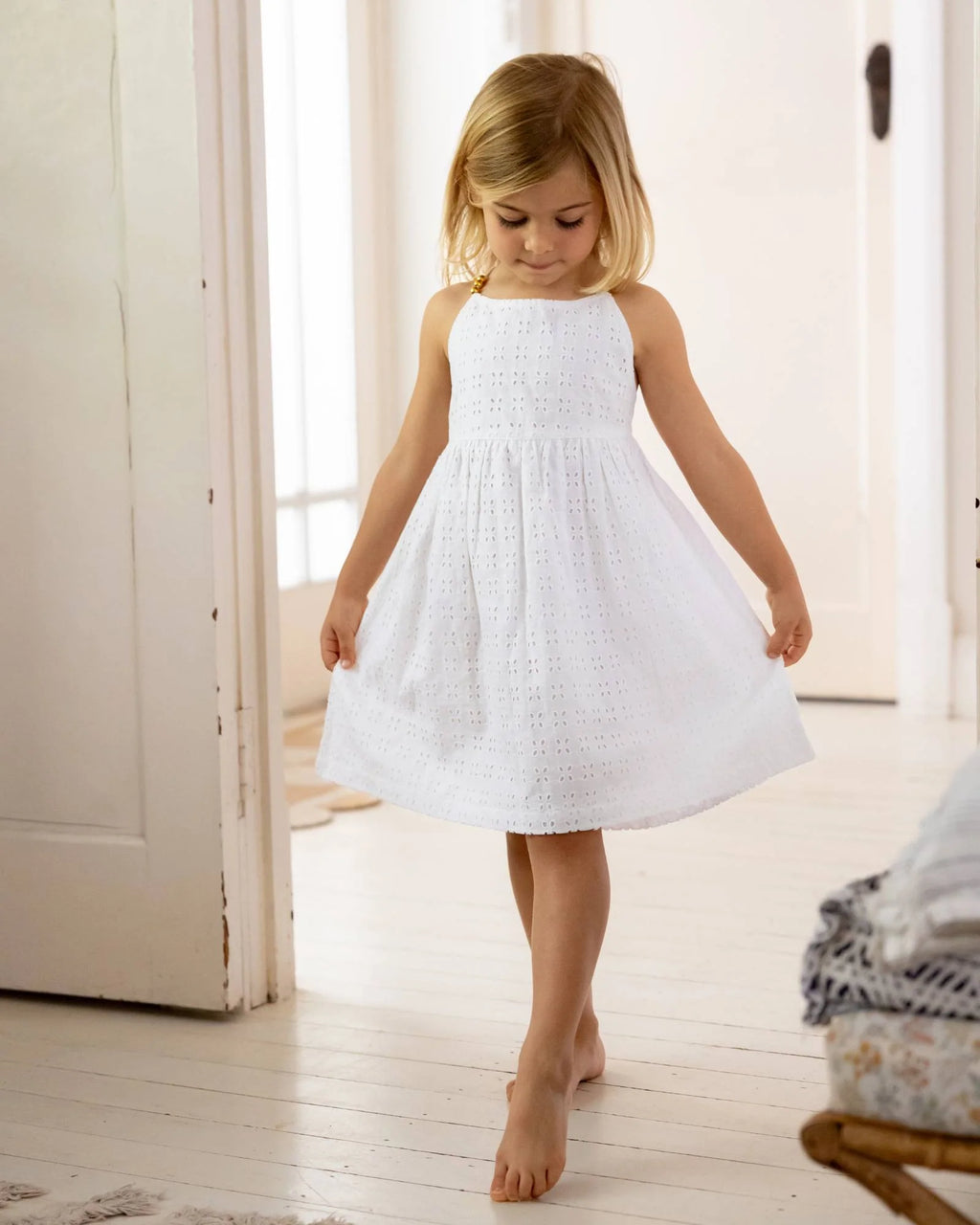 Josie Dress - White