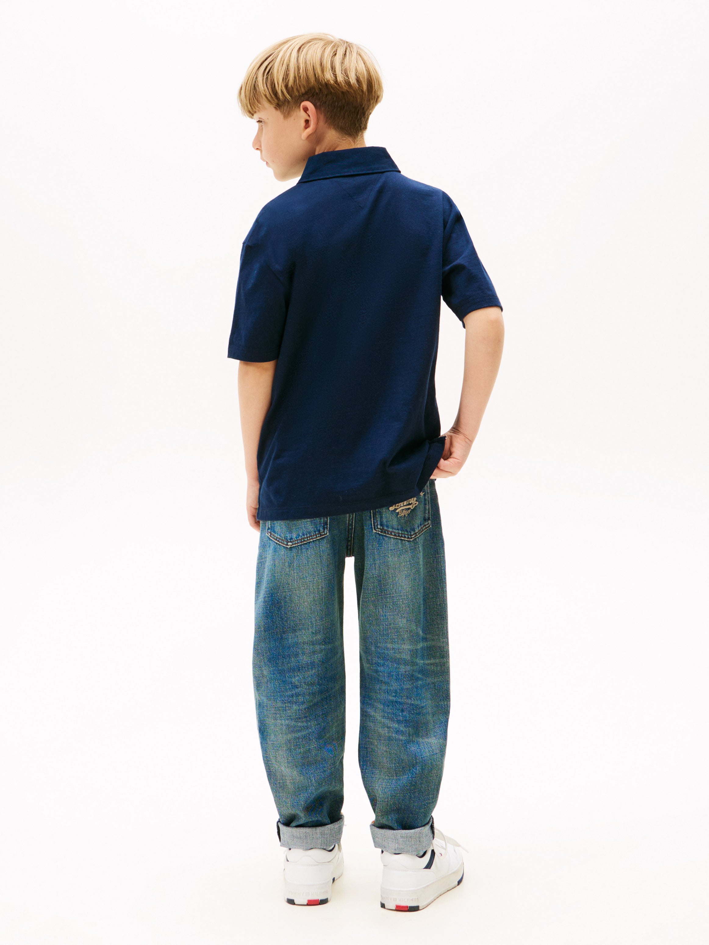 Boys Archive Mixed Graphic Polo