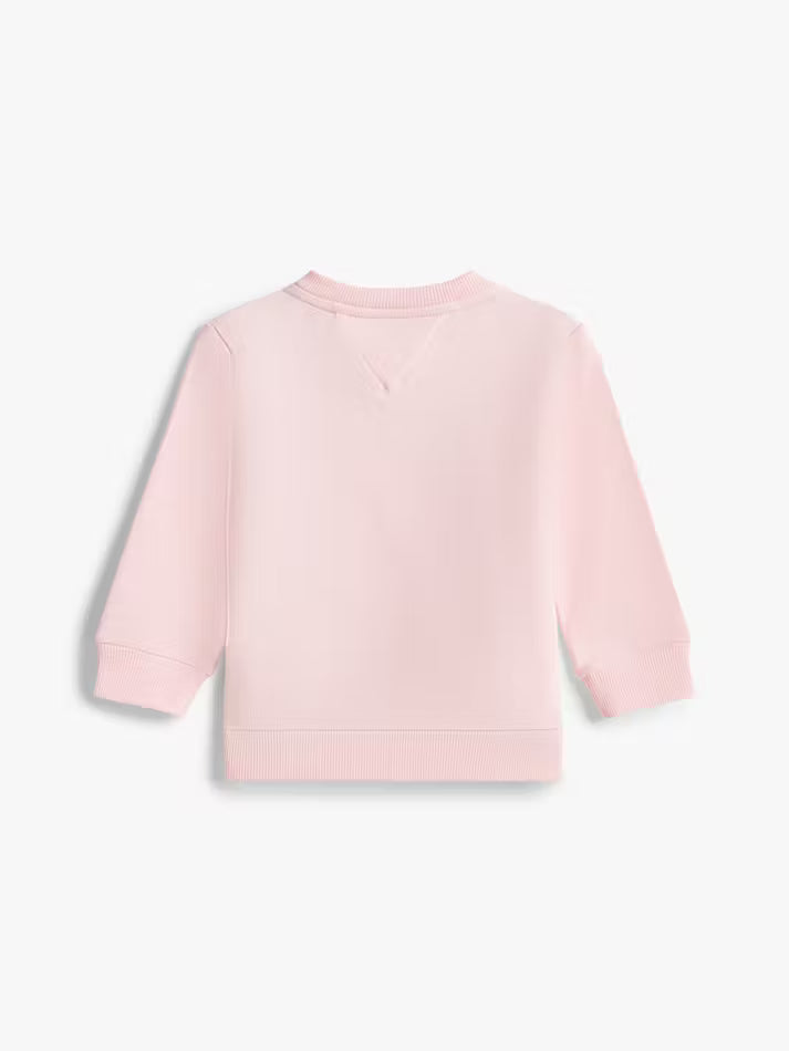 Baby Tommy Outline Sweatshirt Precious Pink