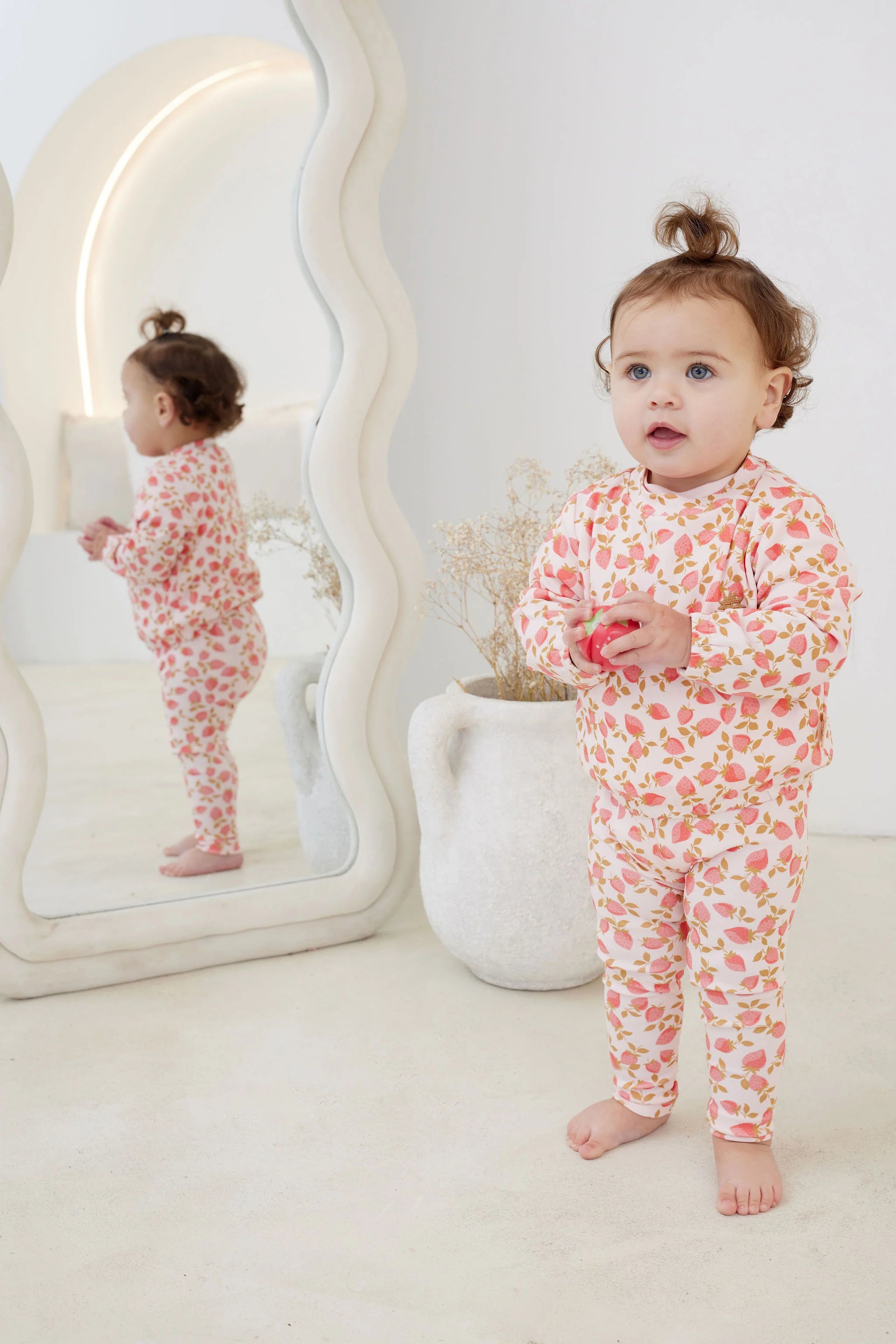 Strawberry Dreams Lightweight Sweater