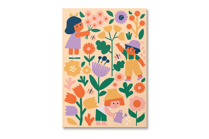 Kids Paint By Numbers - Flower Patch