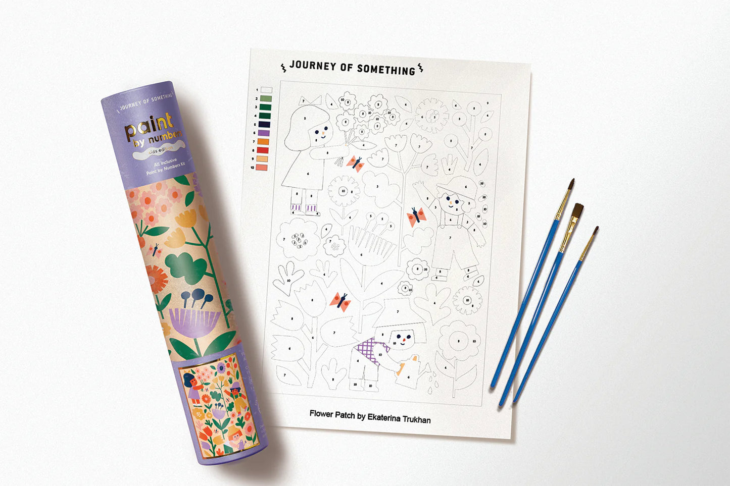 Kids Paint By Numbers - Flower Patch