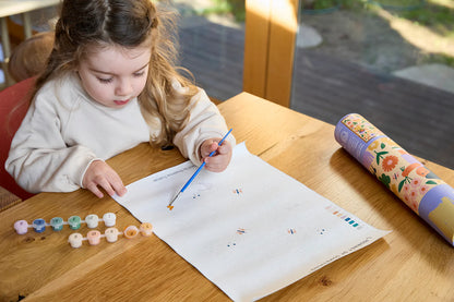 Kids Paint By Numbers - Flower Patch