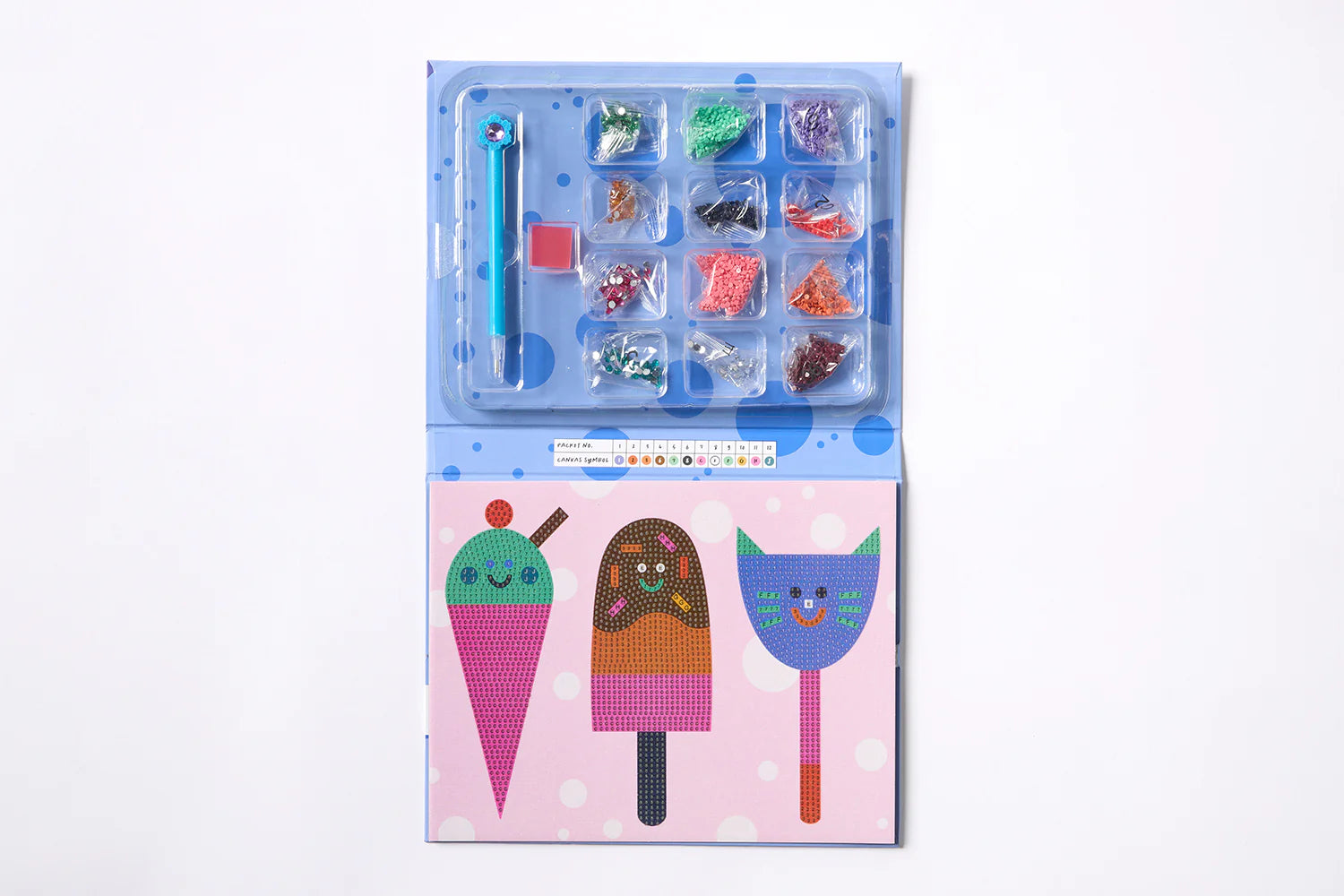 PREORDER Kids Sparkle Art Kit - Yum! Yum! Yum!