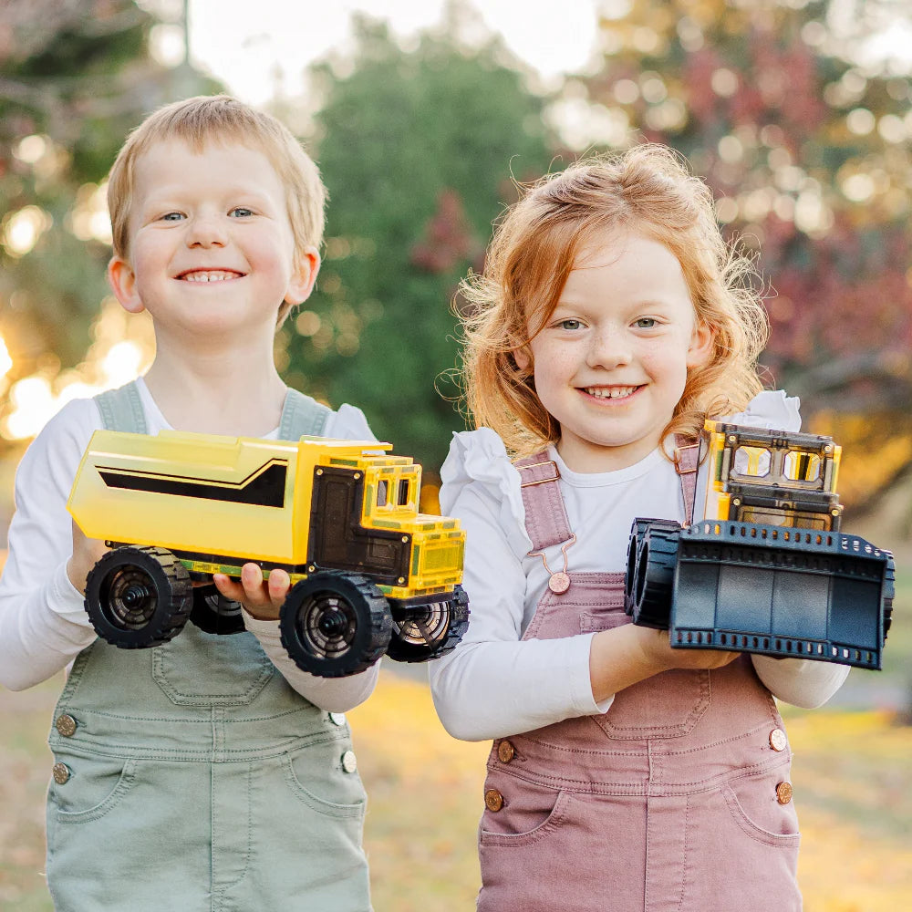 Learn and Grow Magnetic Tiles - Mega Mover Pack