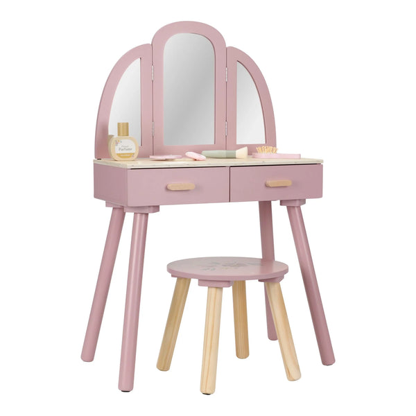 Large Vanity Dressing Table With Mirror