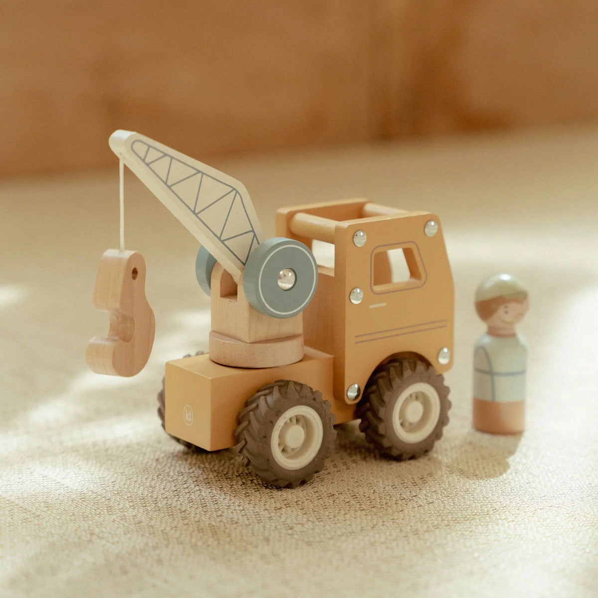COMING SOON Wooden Crane Truck