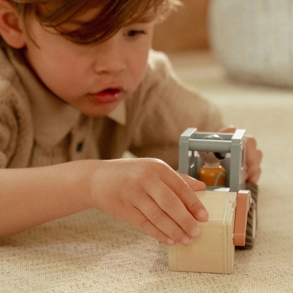 COMING SOON Wooden Crane Truck