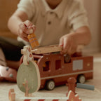 COMING SOON Wooden Fire Truck Set