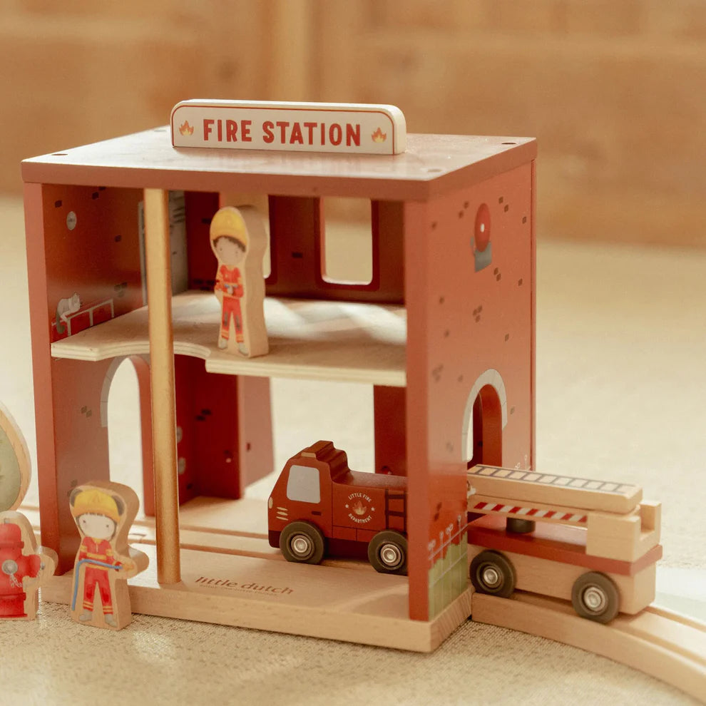 Wooden Fire Station