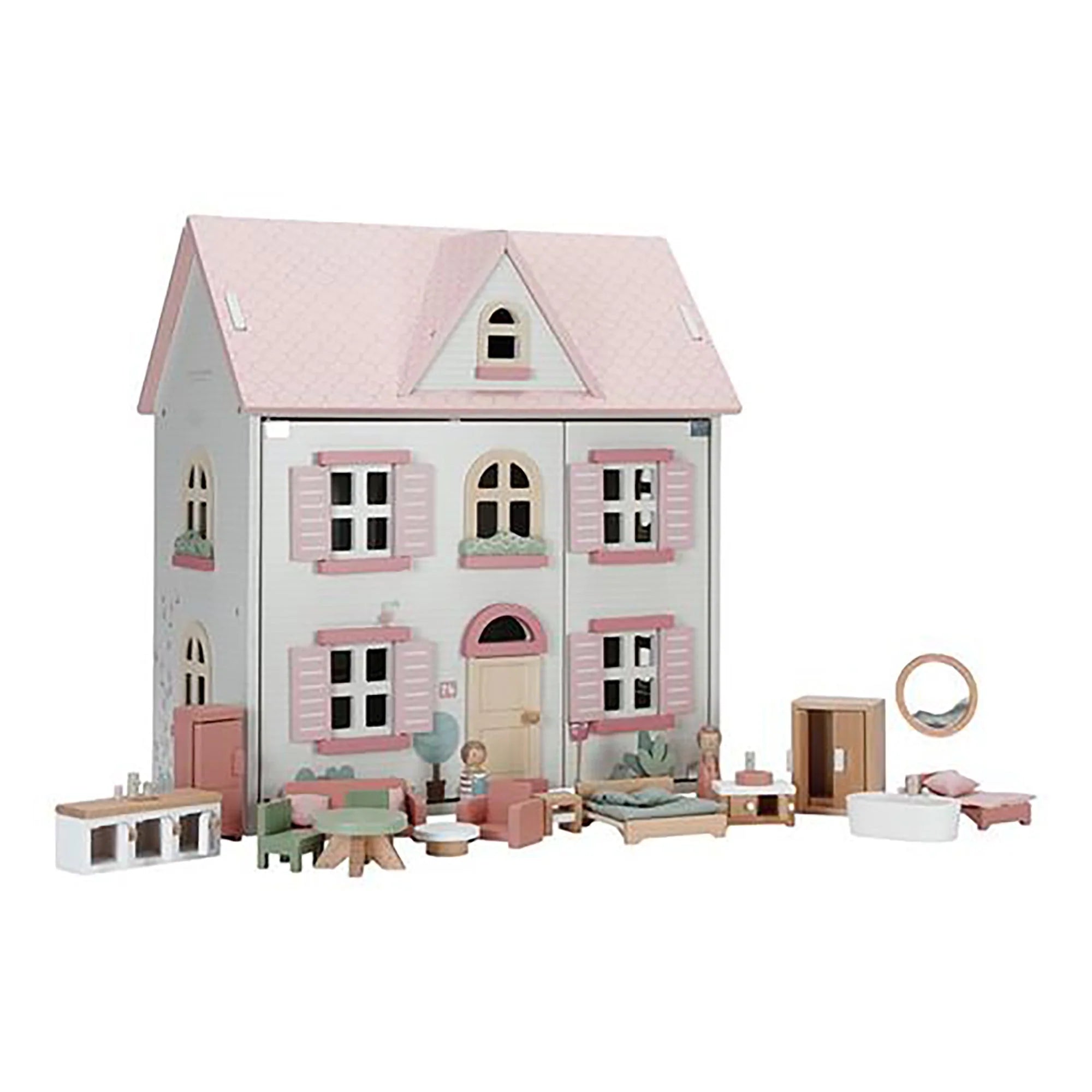Wooden Doll House - Medium