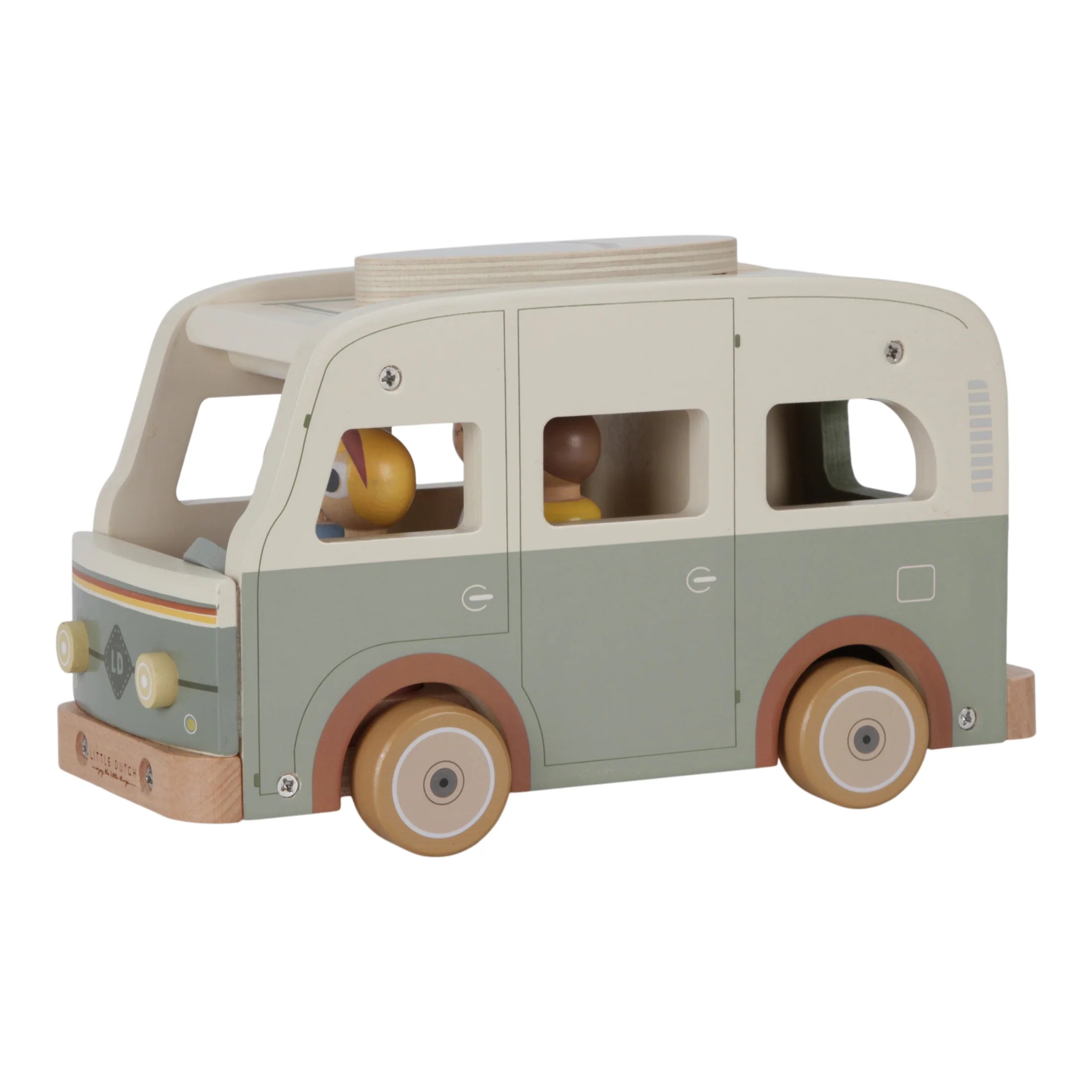 Wooden Vintage Camper Van