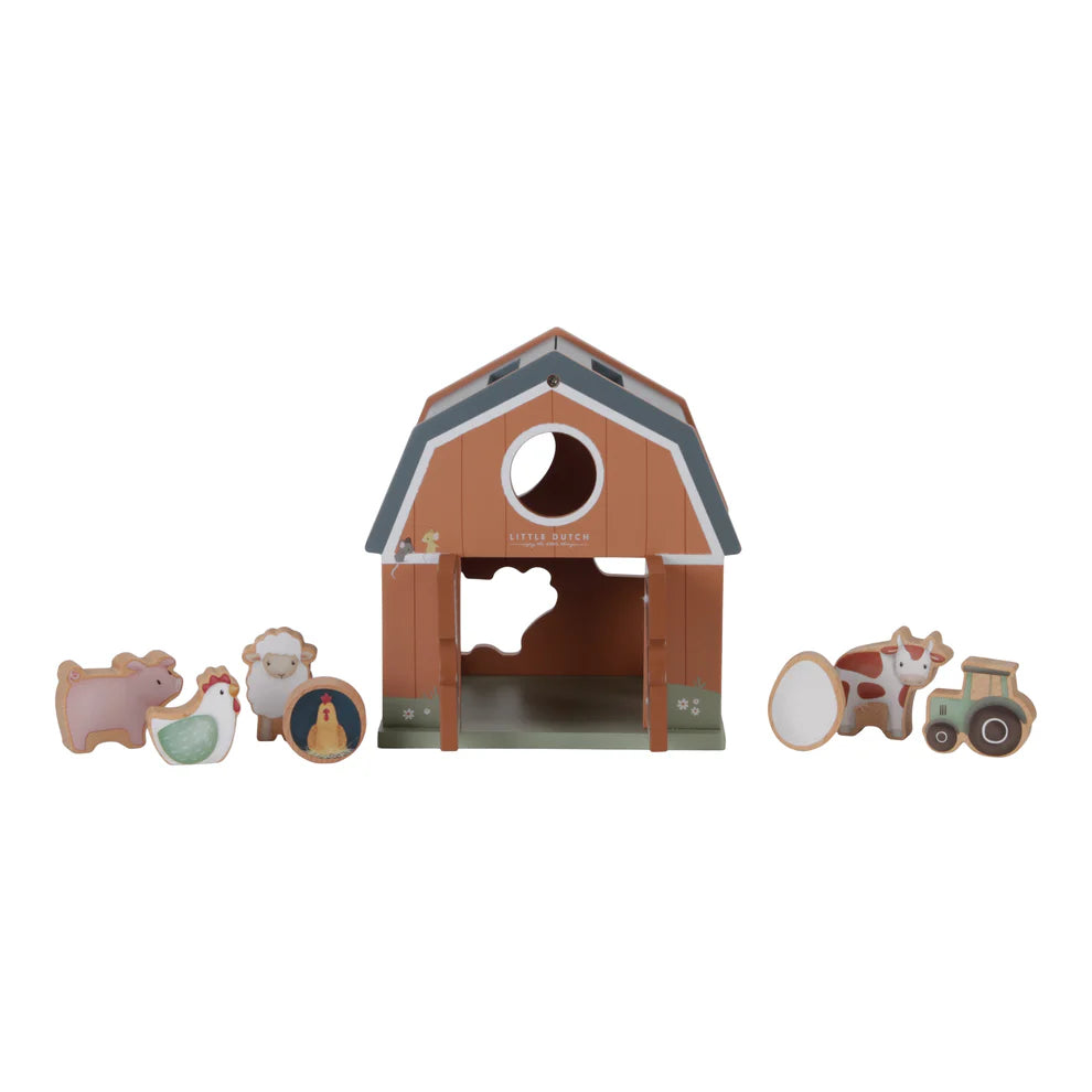 Little Farm Wooden Shape Sorter