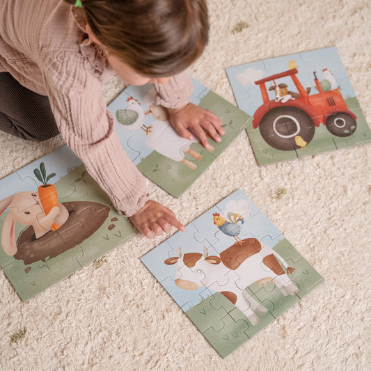 Little Farm 4 in 1 Puzzles