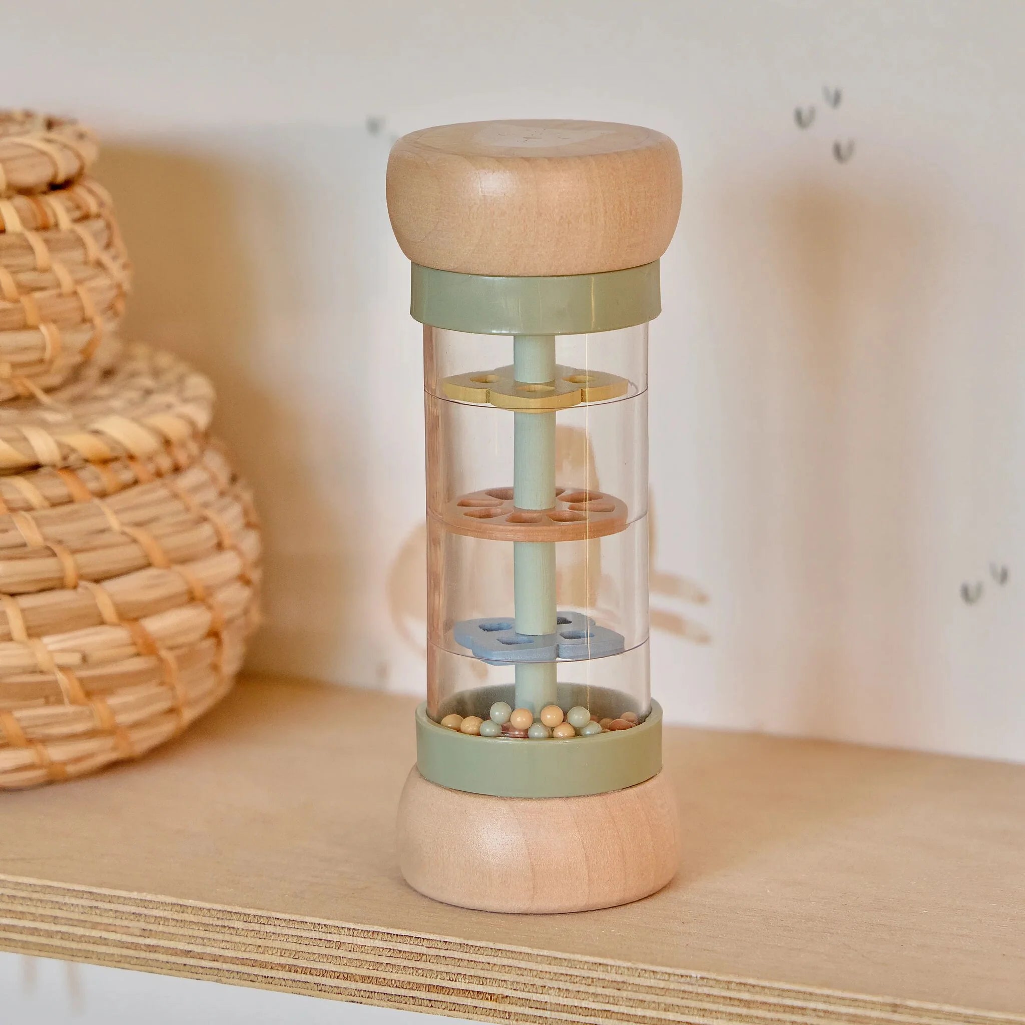 Safari Friends Rain Rattle