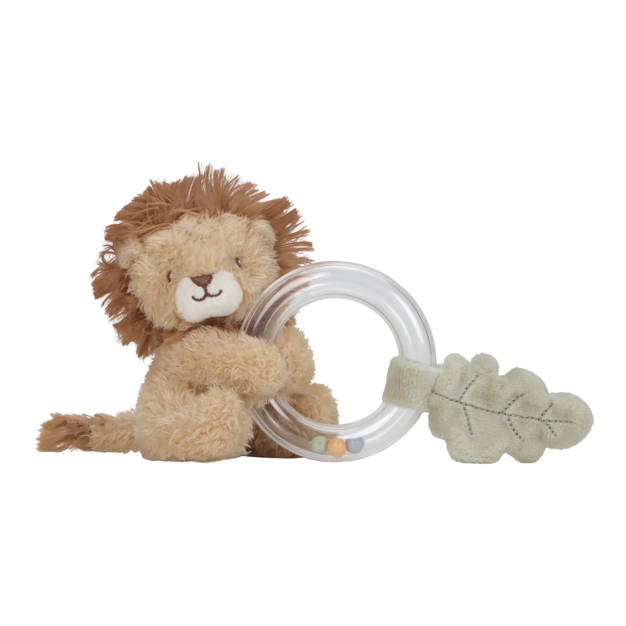 COMING SOON Safari Friends Ring Rattle Lion