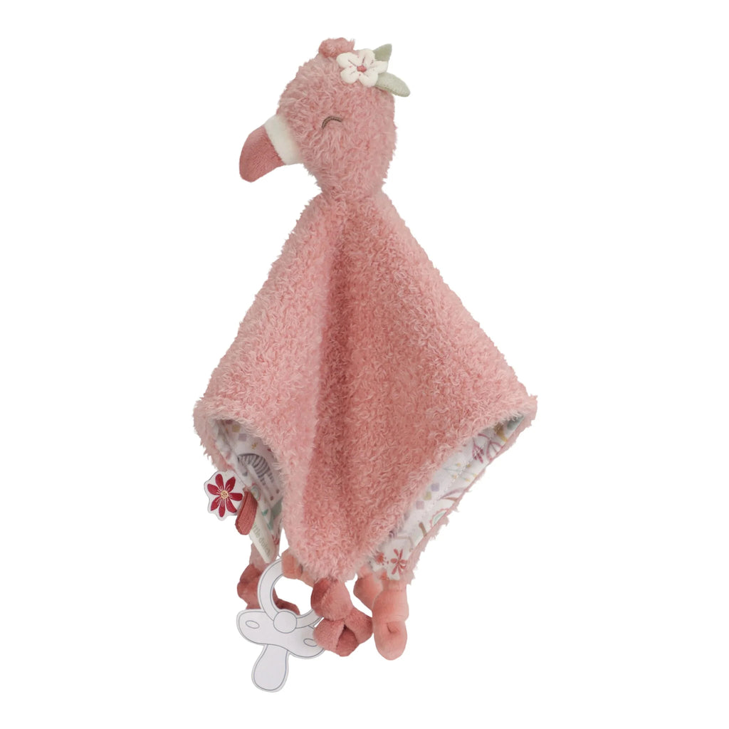 COMING SOON Safari Friends Cuddle Cloth Flamingo
