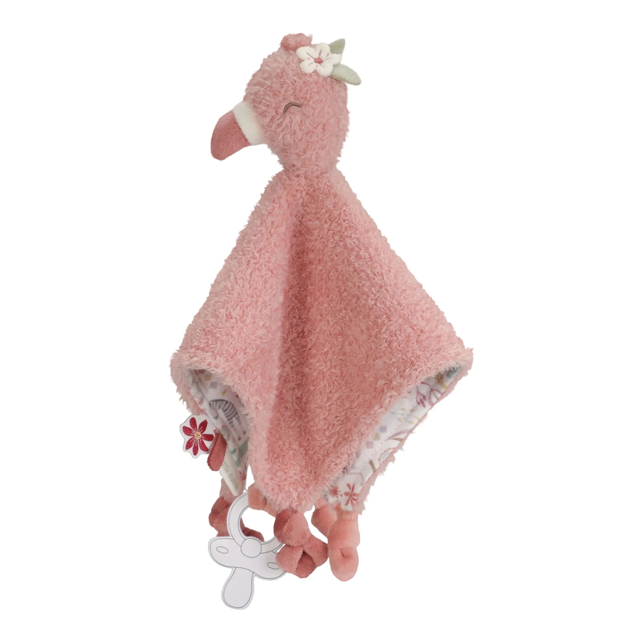 COMING SOON Safari Friends Cuddle Cloth Flamingo