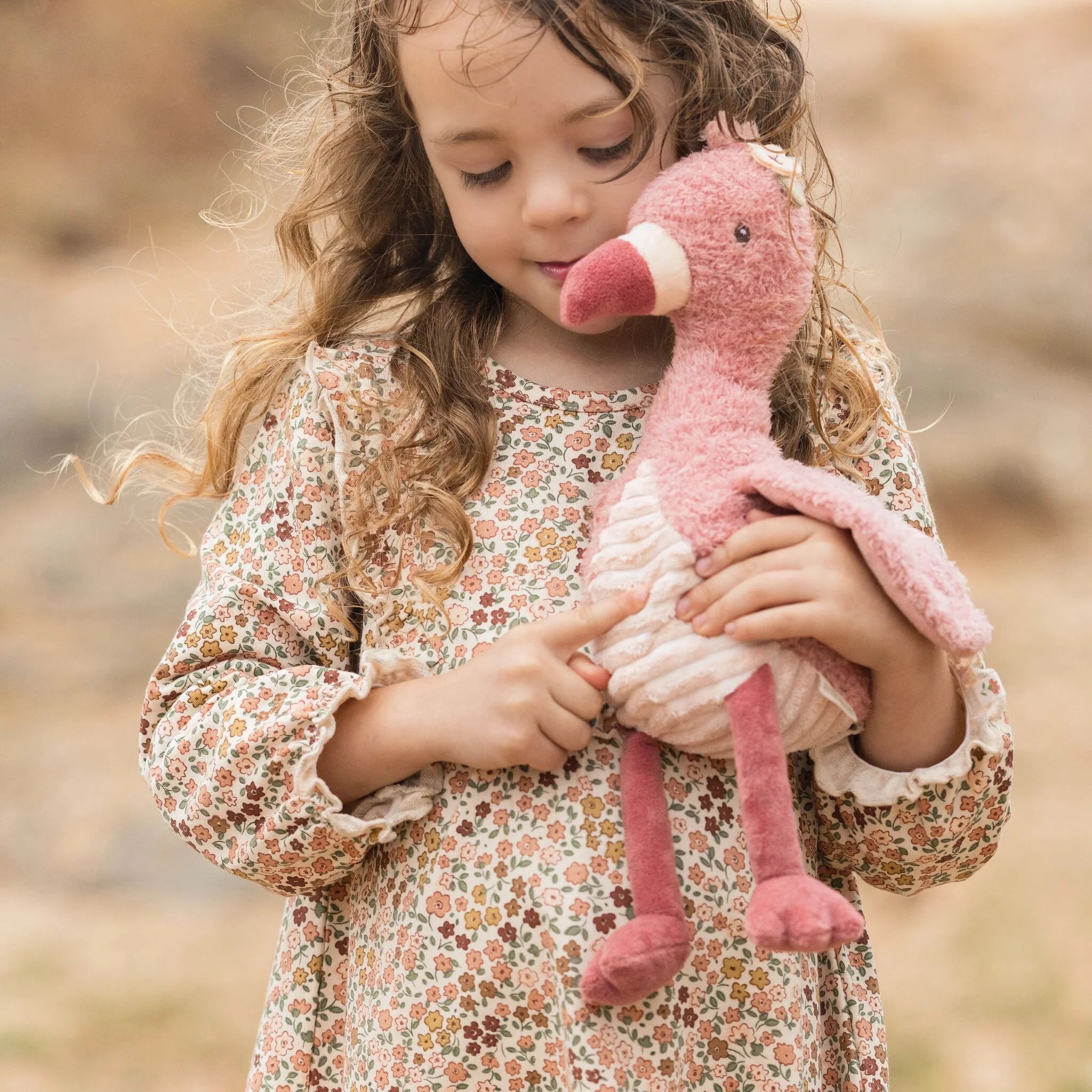 COMING SOON Safari Friends Cuddle Flamingo - 35cm